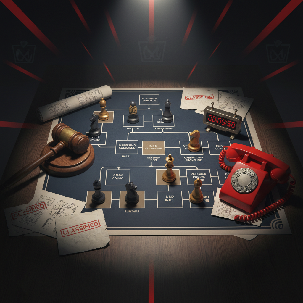 Department War Room™ – Department vs Department Strategic Workplace Simulation